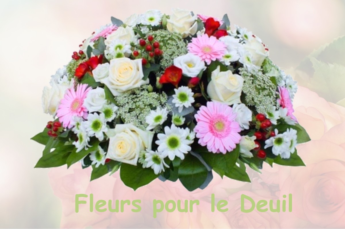 fleurs deuil CHATEAUNEUF-DE-RANDON